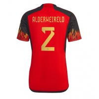 Billiga Belgien Toby Alderweireld #2 Hemma fotbollskläder VM 2022 Kortärmad